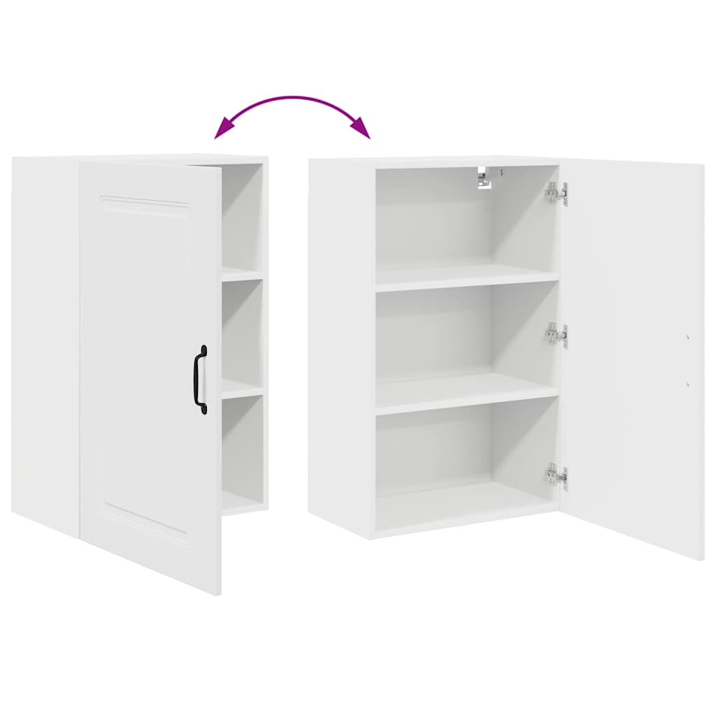 Oppvaskmaskin-panel Kalmar Høyglanset hvit 50 x 31 x 80 cm
