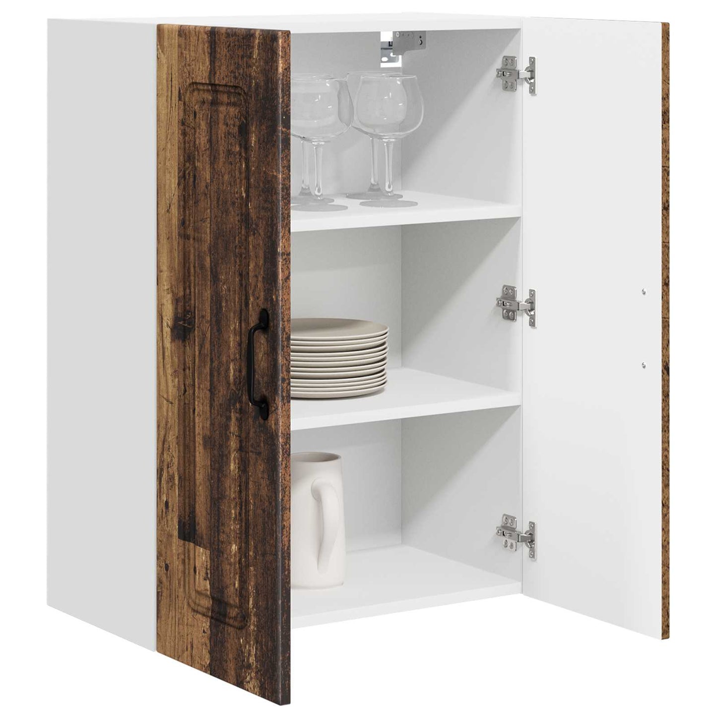 Oppvaskmaskin-panel Kalmar Gammelt tre 60 x 31 x 80 cm