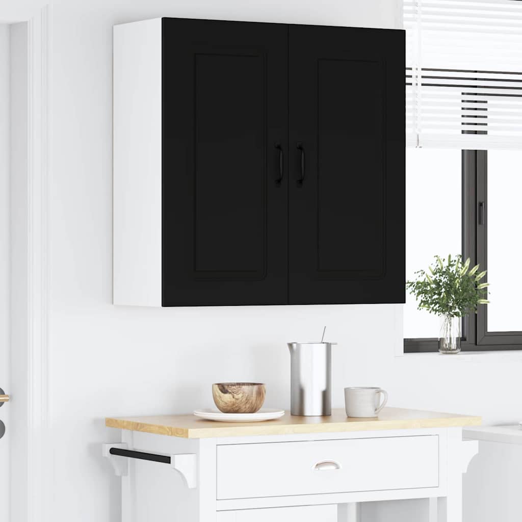 Oppvaskmaskin-panel Kalmar Svart 80 x 31 x 80 cm Konstruert tre