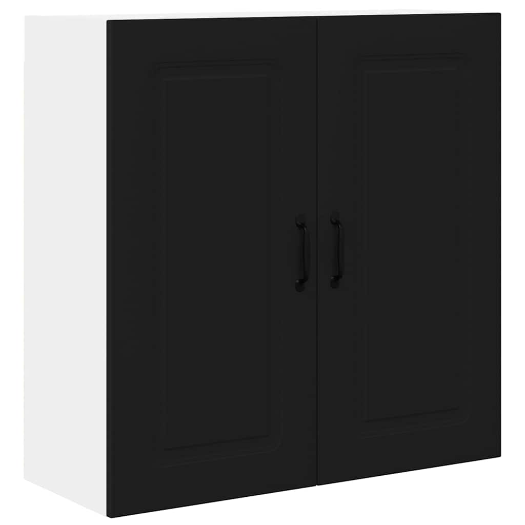 Oppvaskmaskin-panel Kalmar Svart 80 x 31 x 80 cm Konstruert tre
