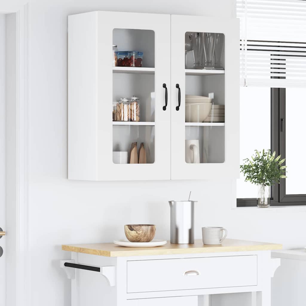Oppvaskmaskin-panel Kalmar Høyglanset hvit 80 x 31 x 80 cm