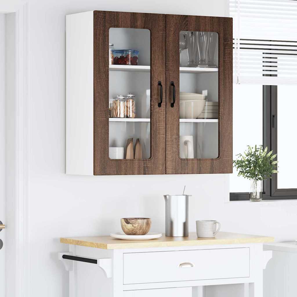 Oppvaskmaskin-panel Kalmar Brun Eik 80 x 31 x 80 cm