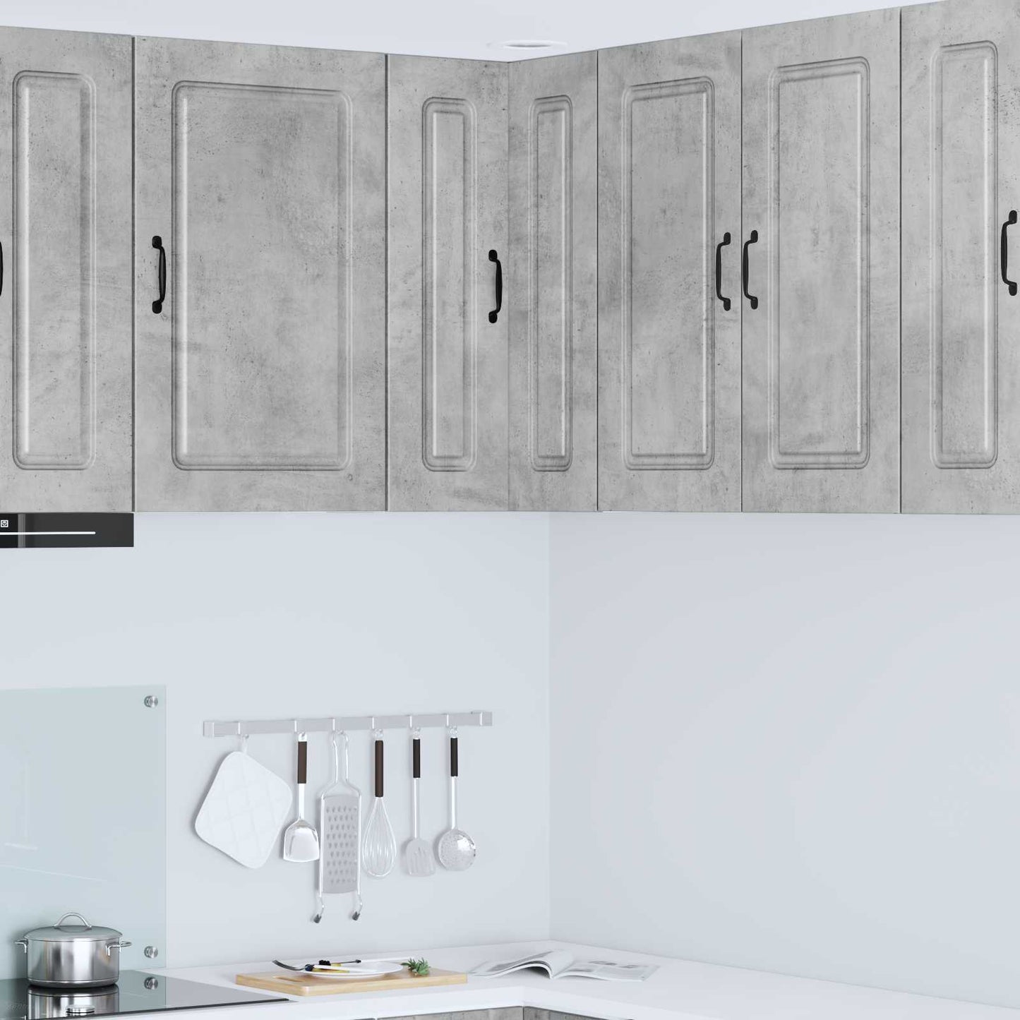 Oppvaskmaskin-panel Kalmar Betonggrå 57 x 57 x 80 cm