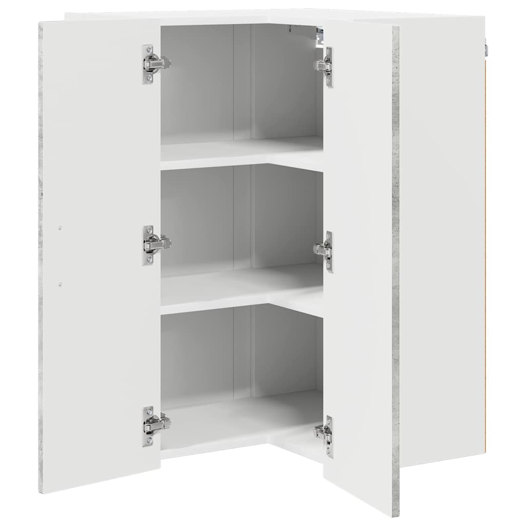 Oppvaskmaskin-panel Kalmar Betonggrå 57 x 57 x 80 cm