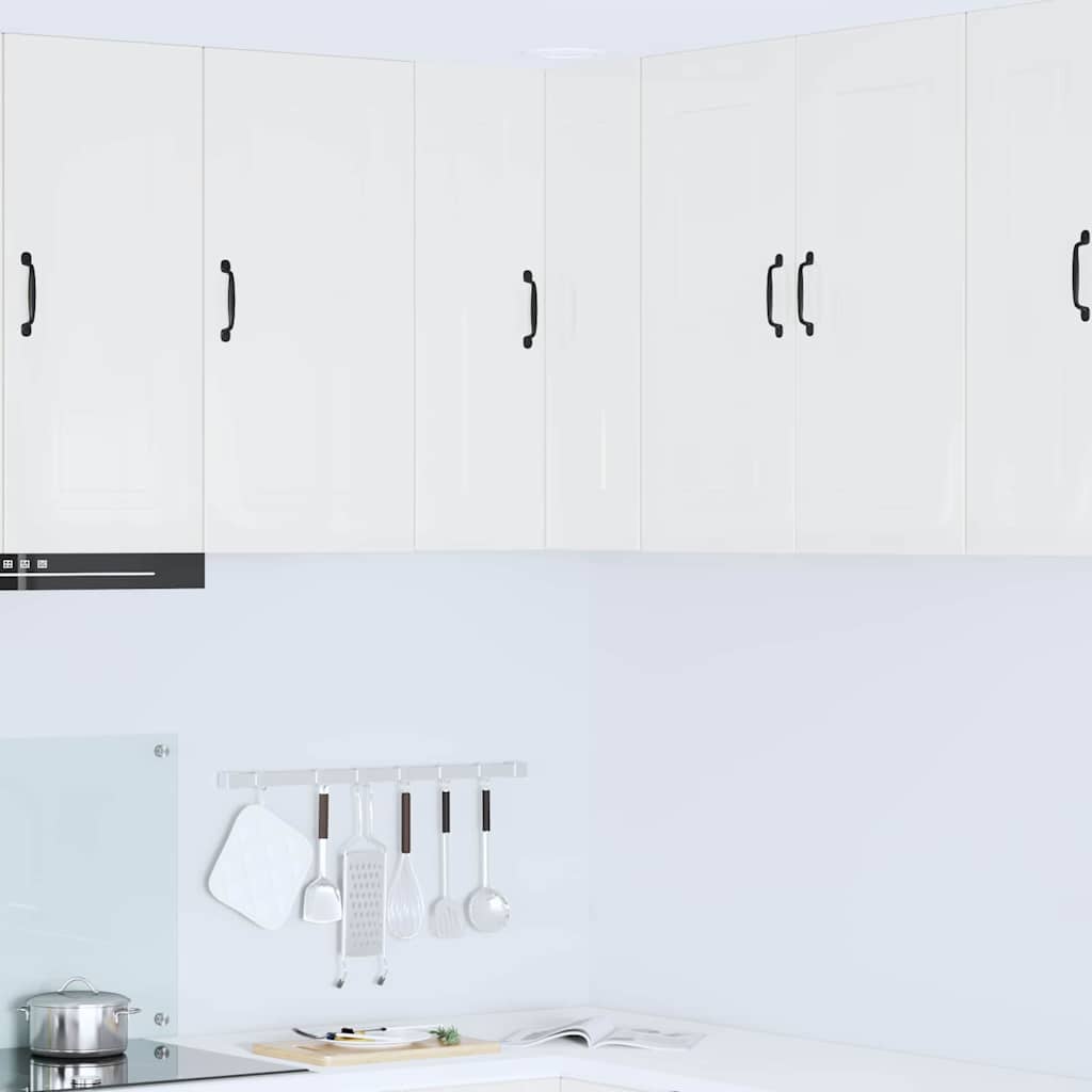 Oppvaskmaskin-panel Kalmar Høyglanset hvit 57 x 57 x 80 cm