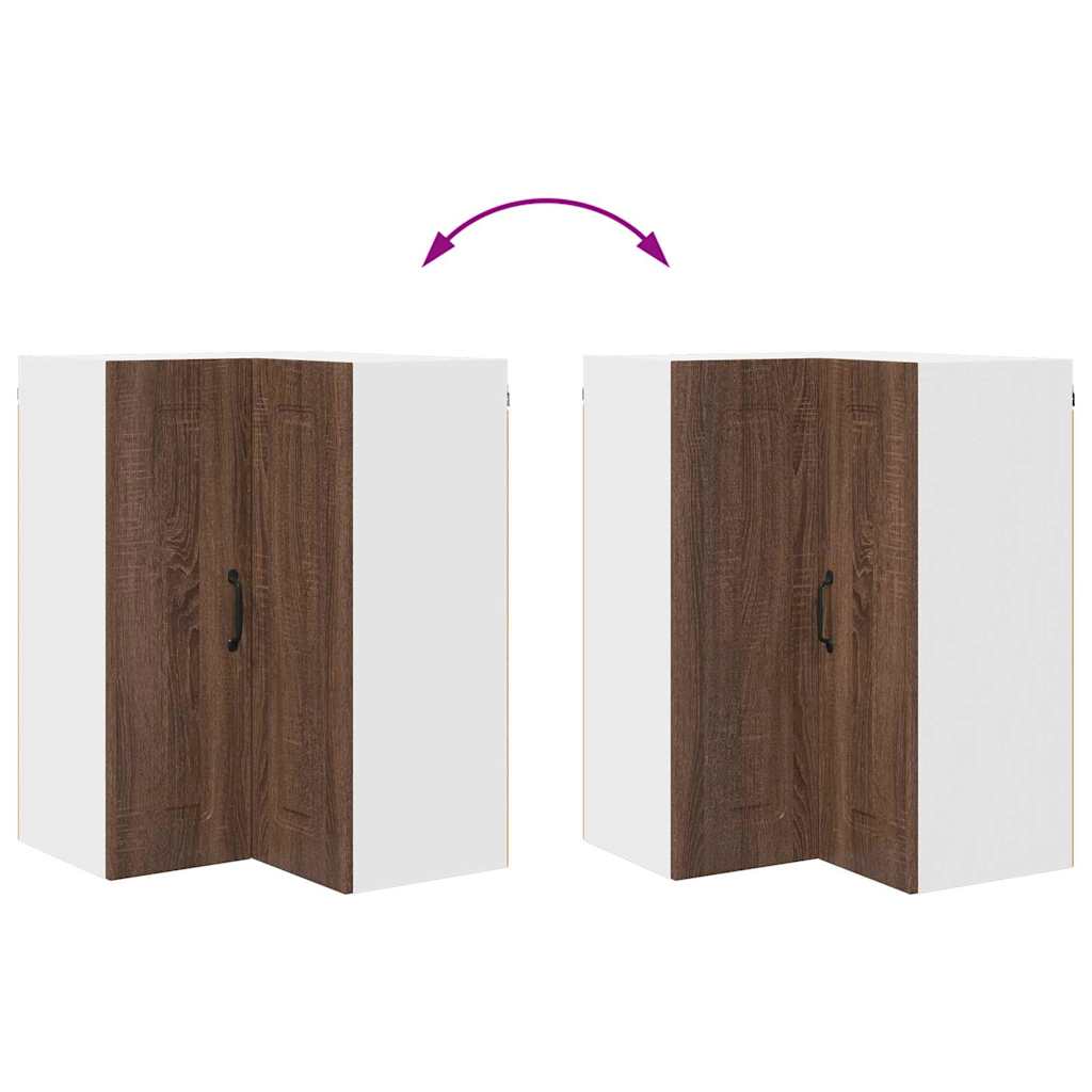 Oppvaskmaskin-panel Kalmar Brun Eik 57 x 57 x 80 cm