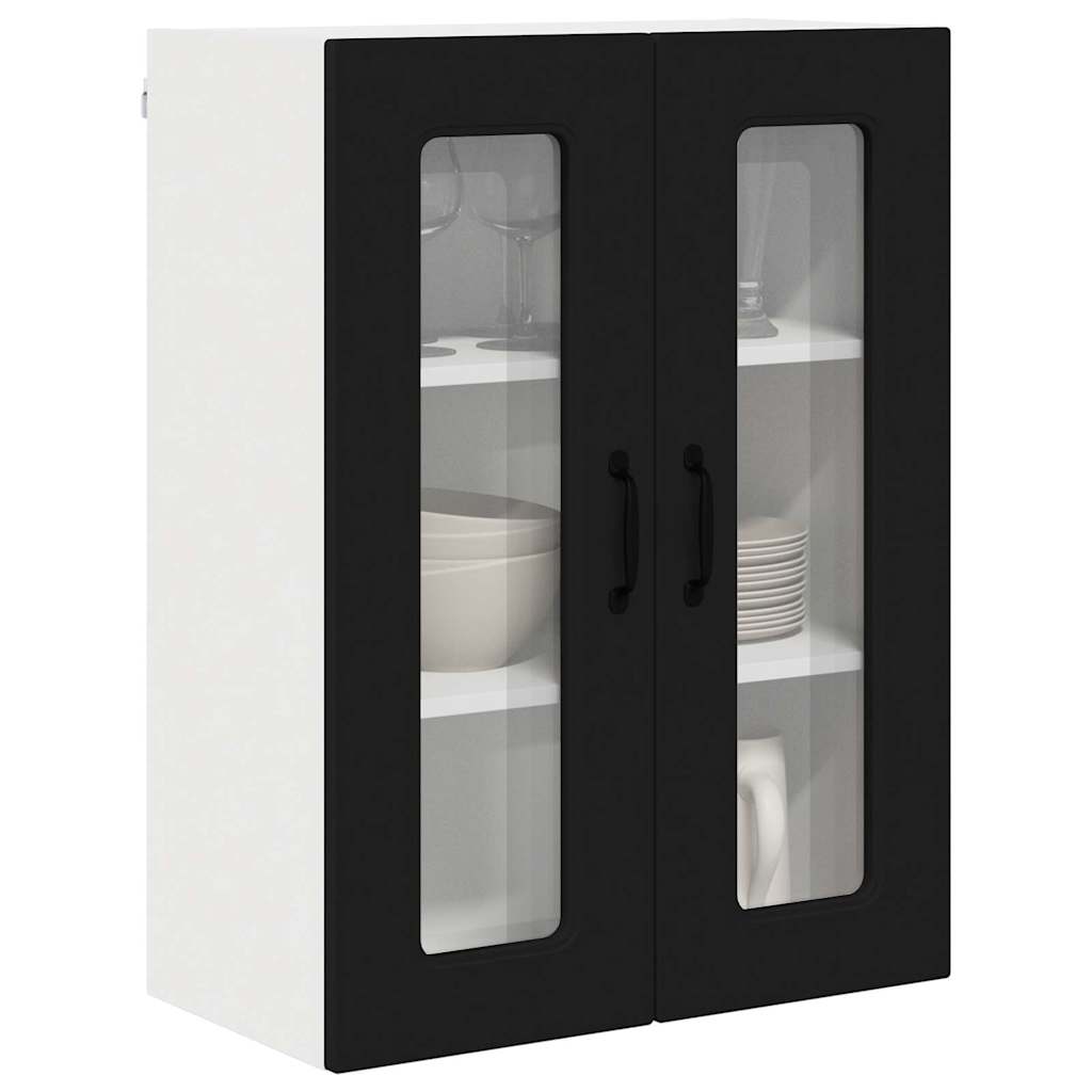 Oppvaskmaskin-panel Kalmar Svart 60 x 31 x 80 cm Konstruert tre