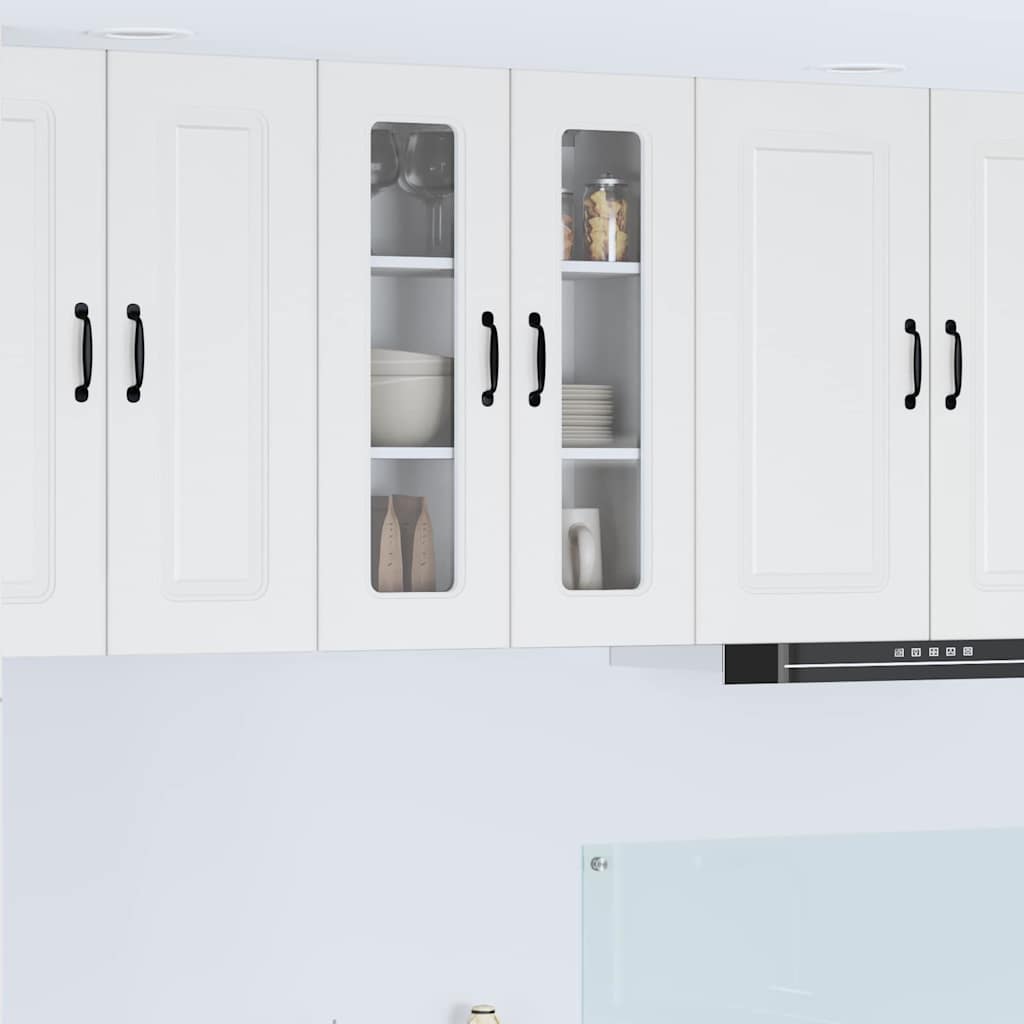 Oppvaskmaskin-panel Kalmar Høyglanset hvit 60 x 31 x 80 cm