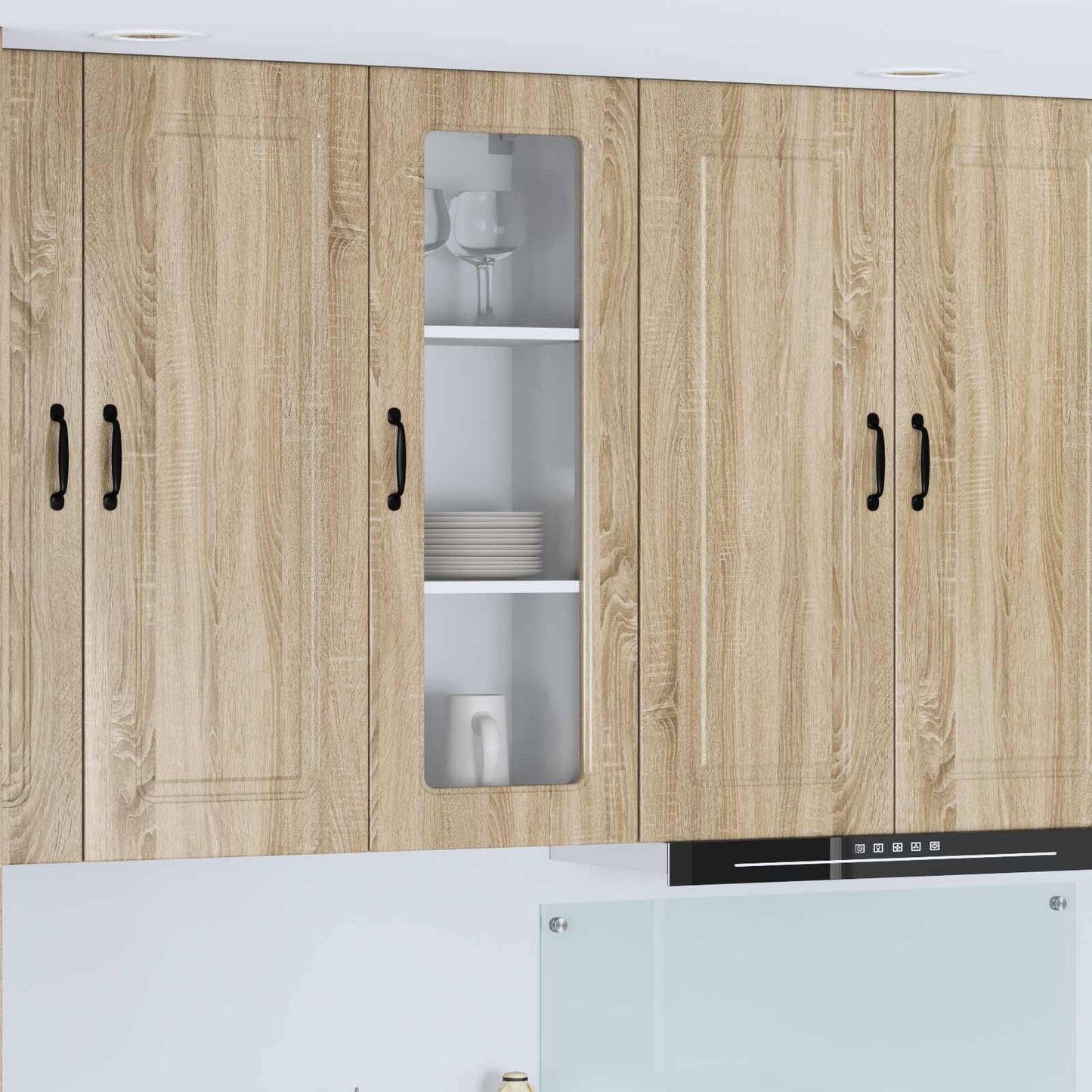 Oppvaskmaskin-panel Kalmar Sonoma eik 40 x 31 x 100 cm