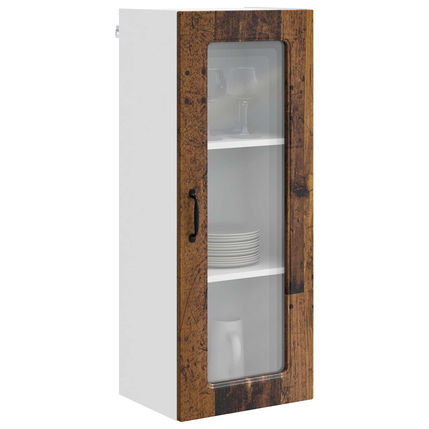 Oppvaskmaskin-panel Kalmar Gammelt tre 40 x 31 x 100 cm