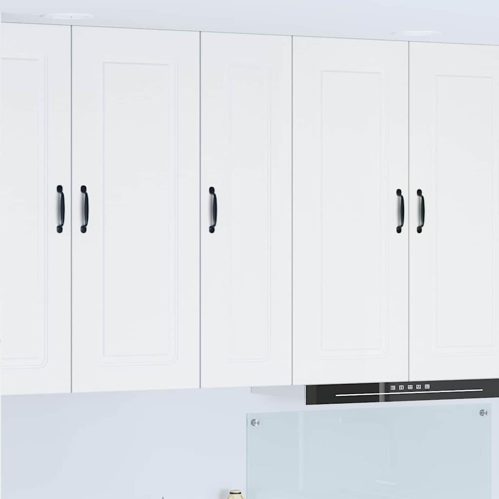 Oppvaskmaskin-panel Kalmar Hvit 30 x 31 x 100 cm Konstruert tre