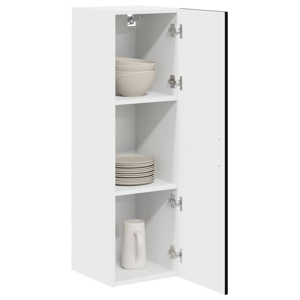 Oppvaskmaskin-panel Kalmar Svart 30 x 31 x 100 cm