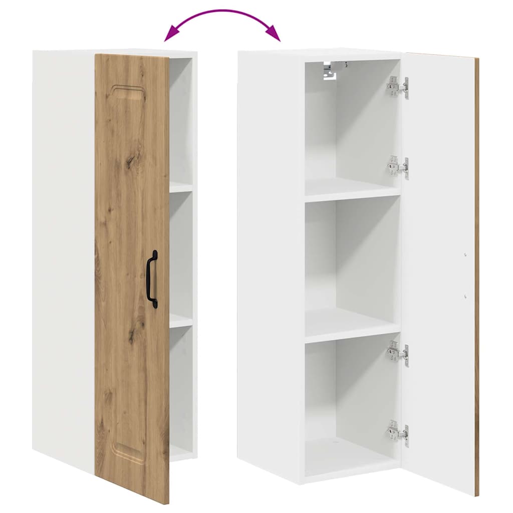 Oppvaskmaskin-panel Kalmar Artisan Eik 30 x 31 x 100 cm