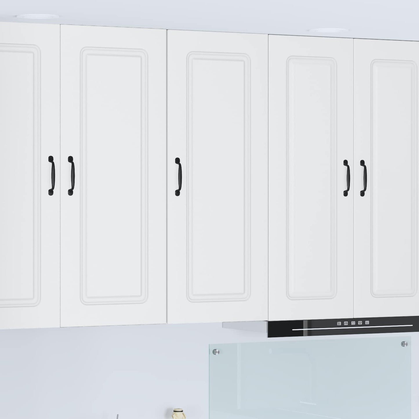 Oppvaskmaskin-panel Kalmar Hvit 40 x 31 x 100 cm Konstruert tre
