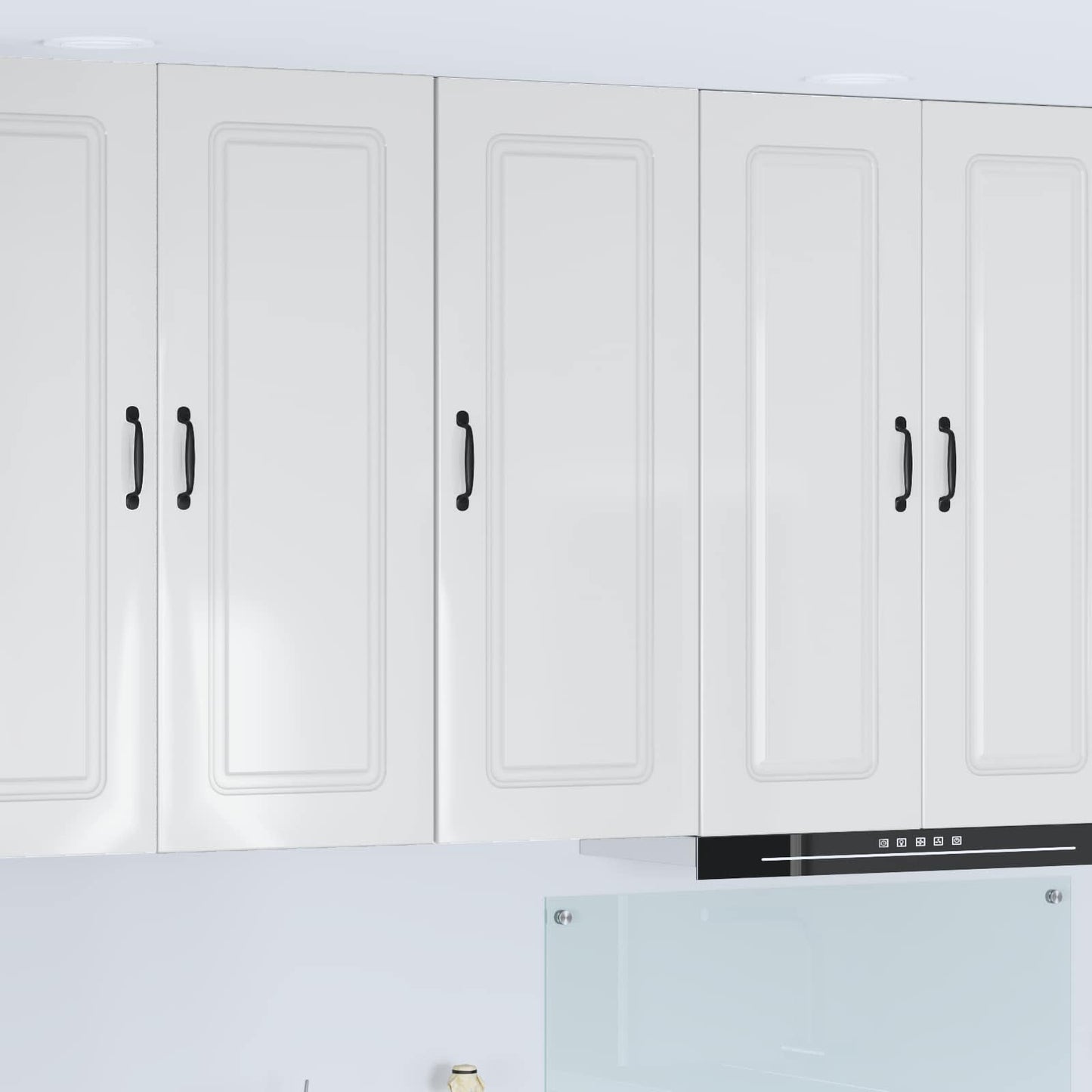 Oppvaskmaskin-panel Kalmar Høyglanset hvit 40 x 31 x 100 cm