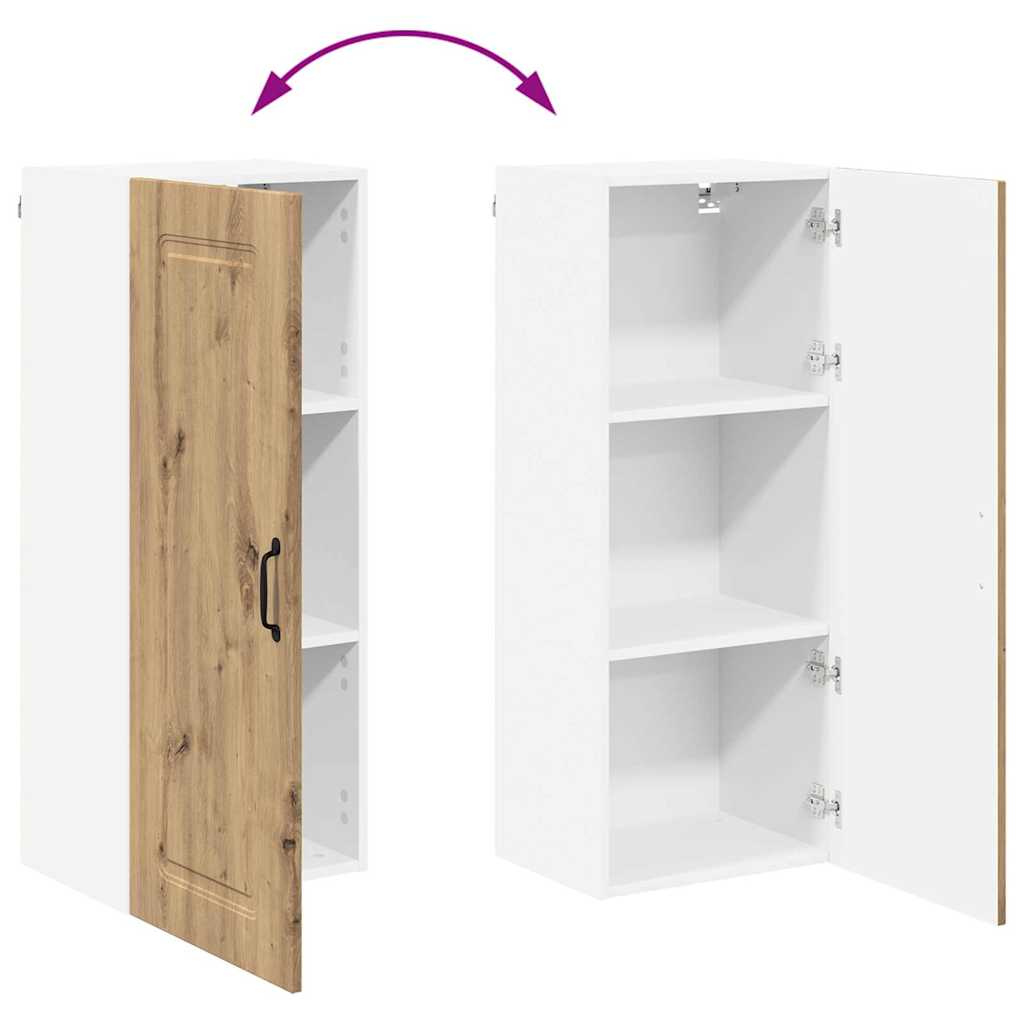 Oppvaskmaskin-panel Kalmar Artisan Eik 40 x 31 x 100 cm