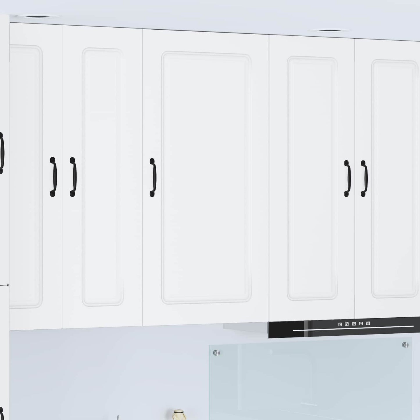 Oppvaskmaskin-panel Kalmar Hvit 50 x 31 x 100 cm Konstruert tre