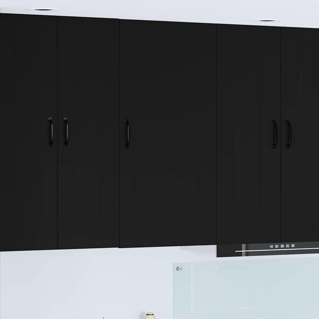 Oppvaskmaskin-panel Kalmar Svart 50 x 31 x 100 cm