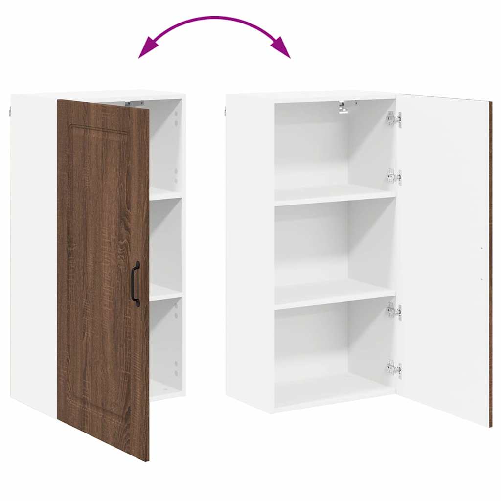 Oppvaskmaskin-panel Kalmar Brun Eik 50 x 31 x 100 cm