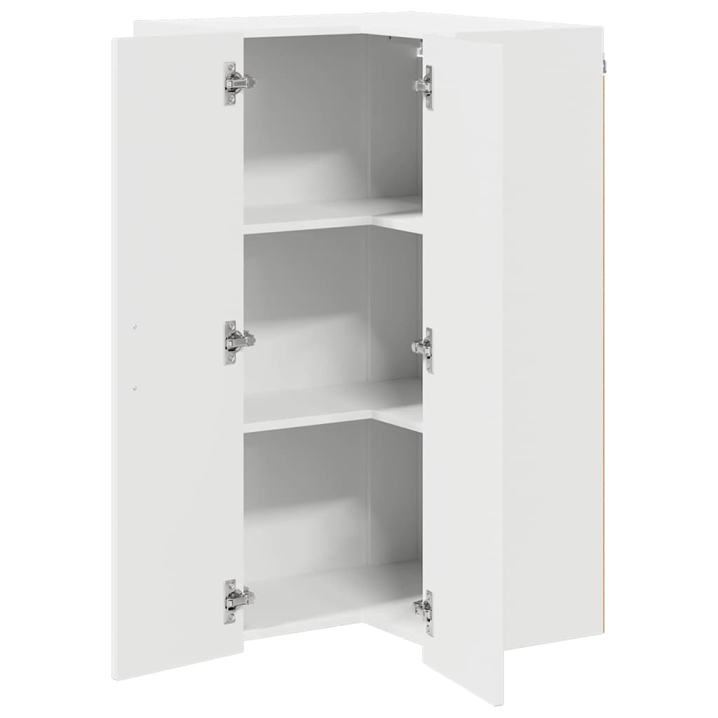 Oppvaskmaskin-panel Kalmar Høyglanset hvit 57 x 57 x 100 cm