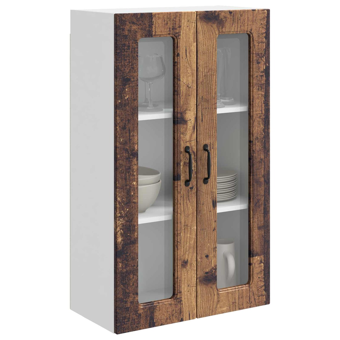 Oppvaskmaskin-panel Kalmar Gammelt tre 60 x 31 x 100 cm