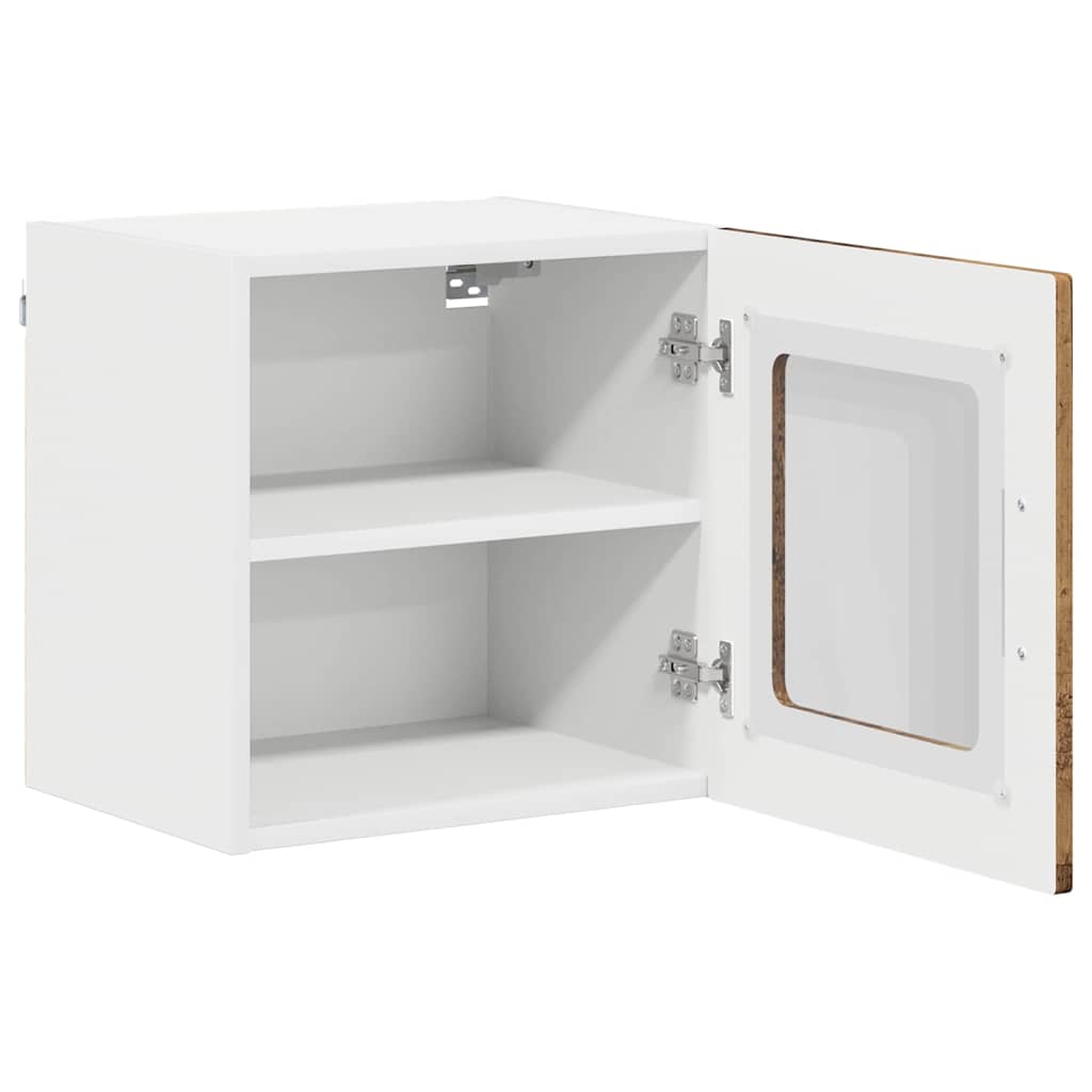 Vegghylle LUCCA Gammelt tre 40 x 31 x 40 cm Konstruert tre