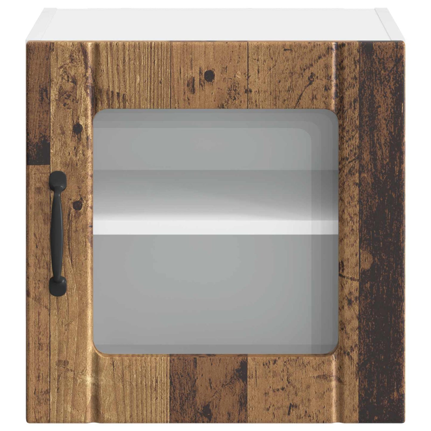 Vegghylle LUCCA 2 pcs Gammelt tre 40 x 31 x 40 cm