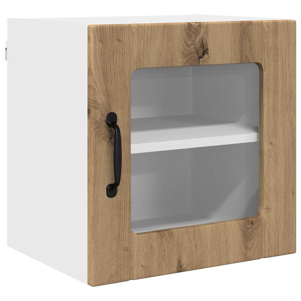 Vegghylle LUCCA Artisan eik 40 x 31 x 40 cm Konstruert tre