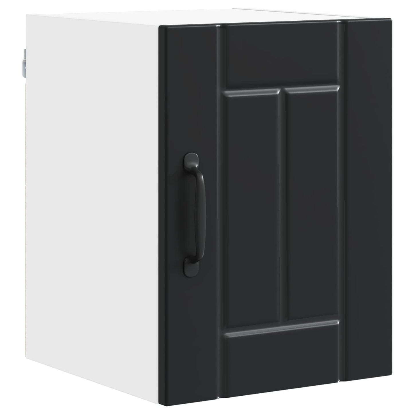 Veggskap LUCCA 2 pcs Svart 30 x 31 x 40 cm Konstruert tre