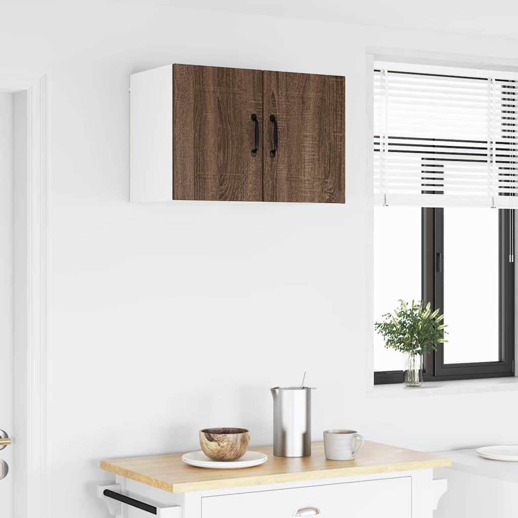 Veggskap LUCCA Brun eik 30 x 31 x 40 cm Konstruert tre