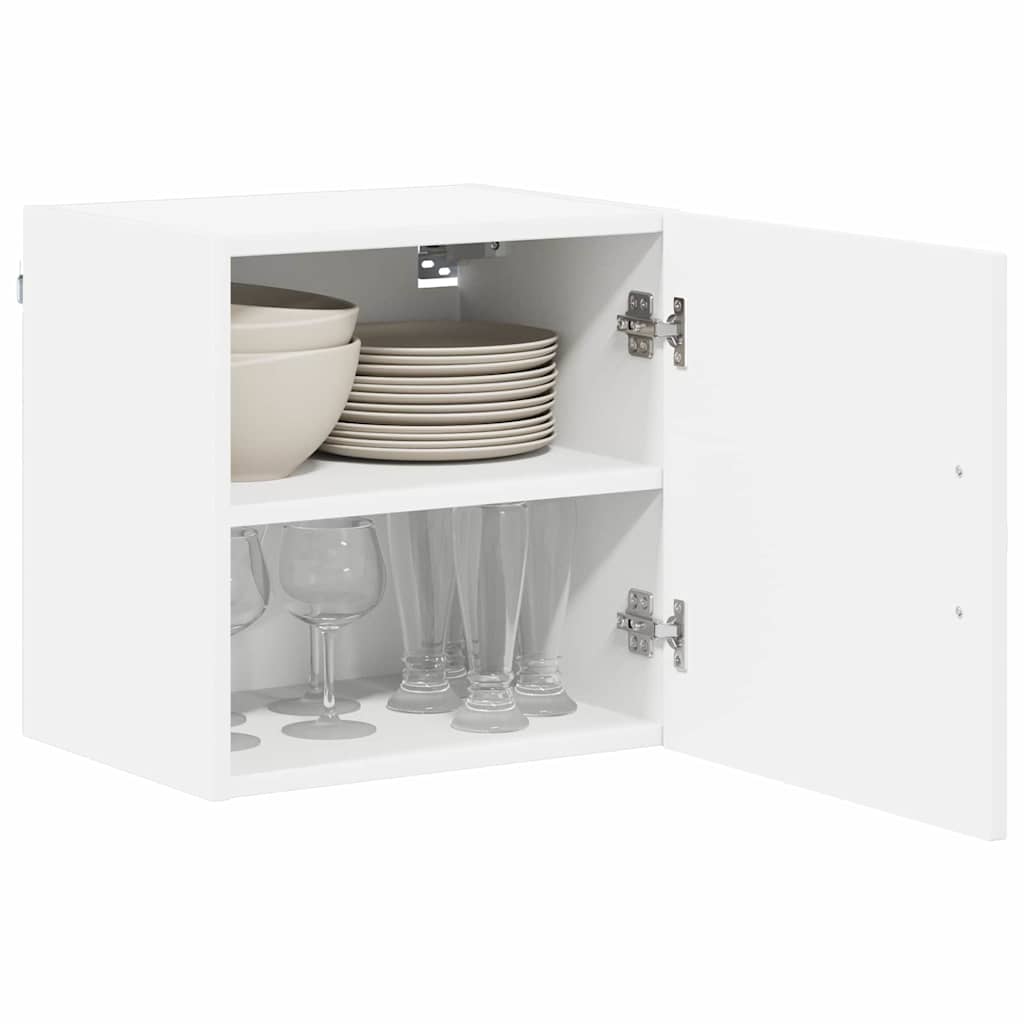 Veggskap LUCCA 2 pcs Hvit 40 x 31 x 40 cm Konstruert tre