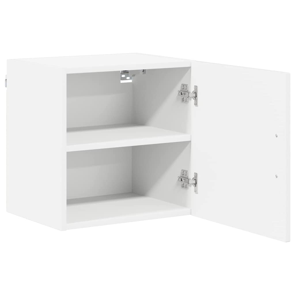 Veggskap LUCCA Høgglans hvit 40 x 31 x 40 cm Konstruert tre