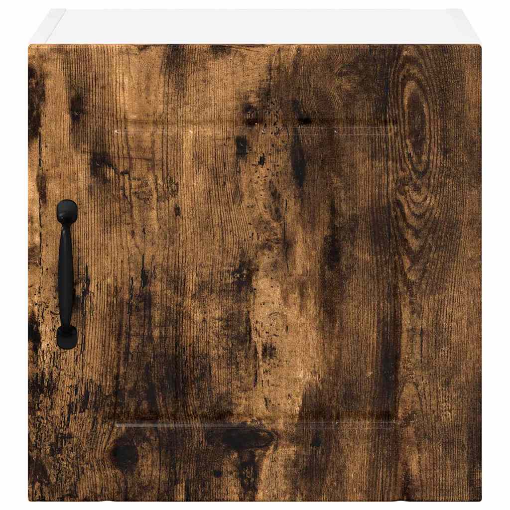 Veggskap LUCCA 2 pcs Røkt Eik 40 x 31 x 40 cm Konstruert tre