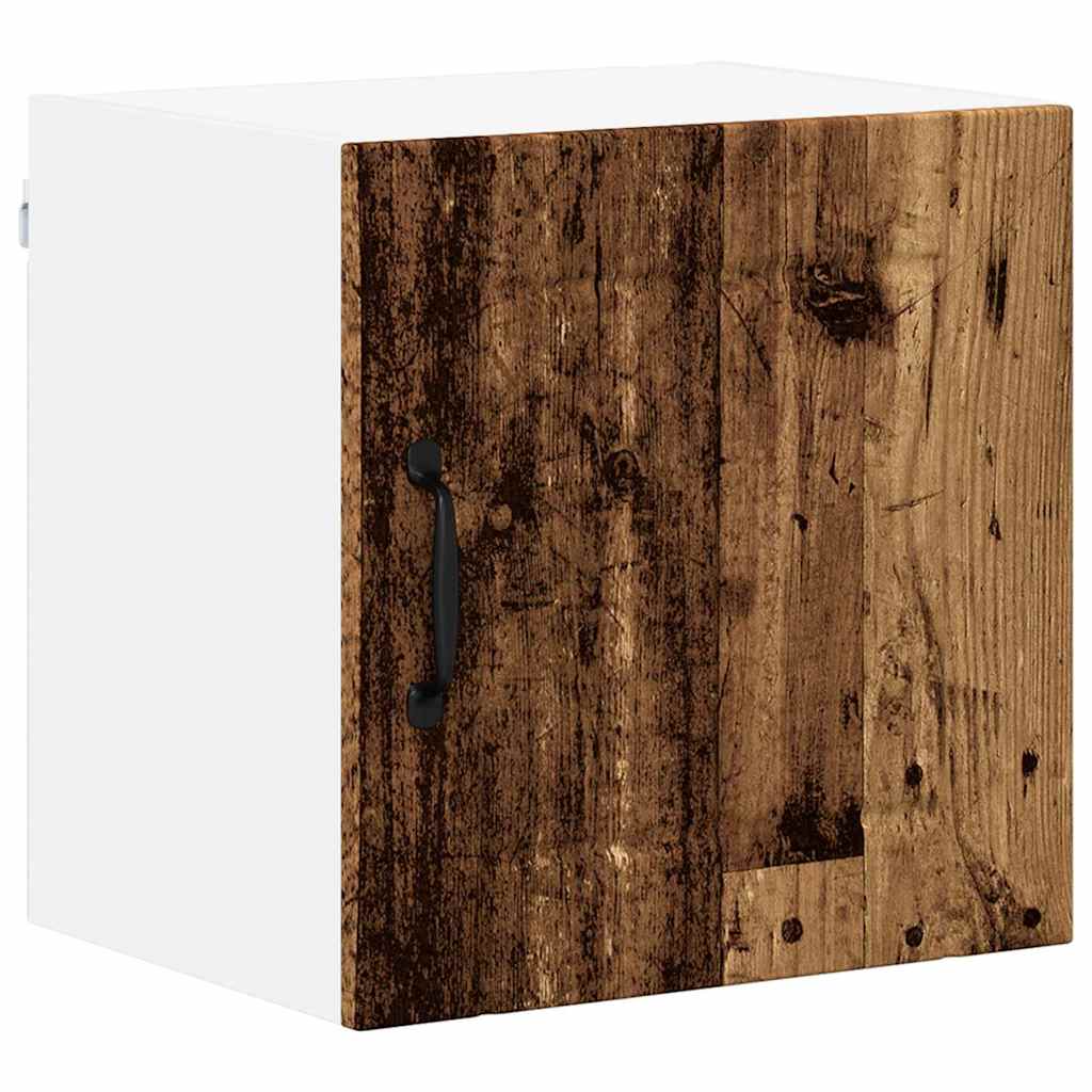 Veggskap LUCCA 2 pcs Gammelt tre 40 x 31 x 40 cm Konstruert tre