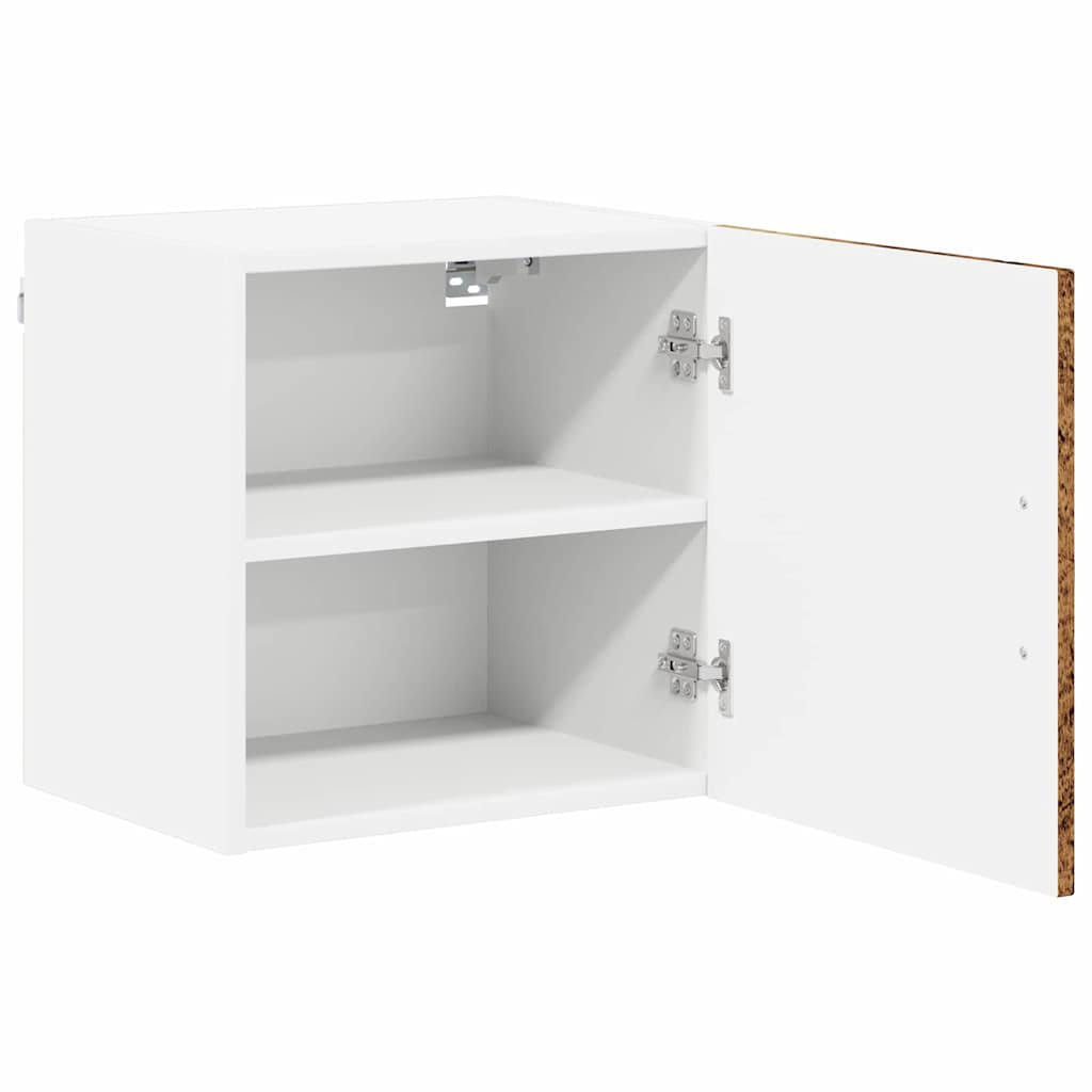 Veggskap LUCCA 2 pcs Gammelt tre 40 x 31 x 40 cm Konstruert tre