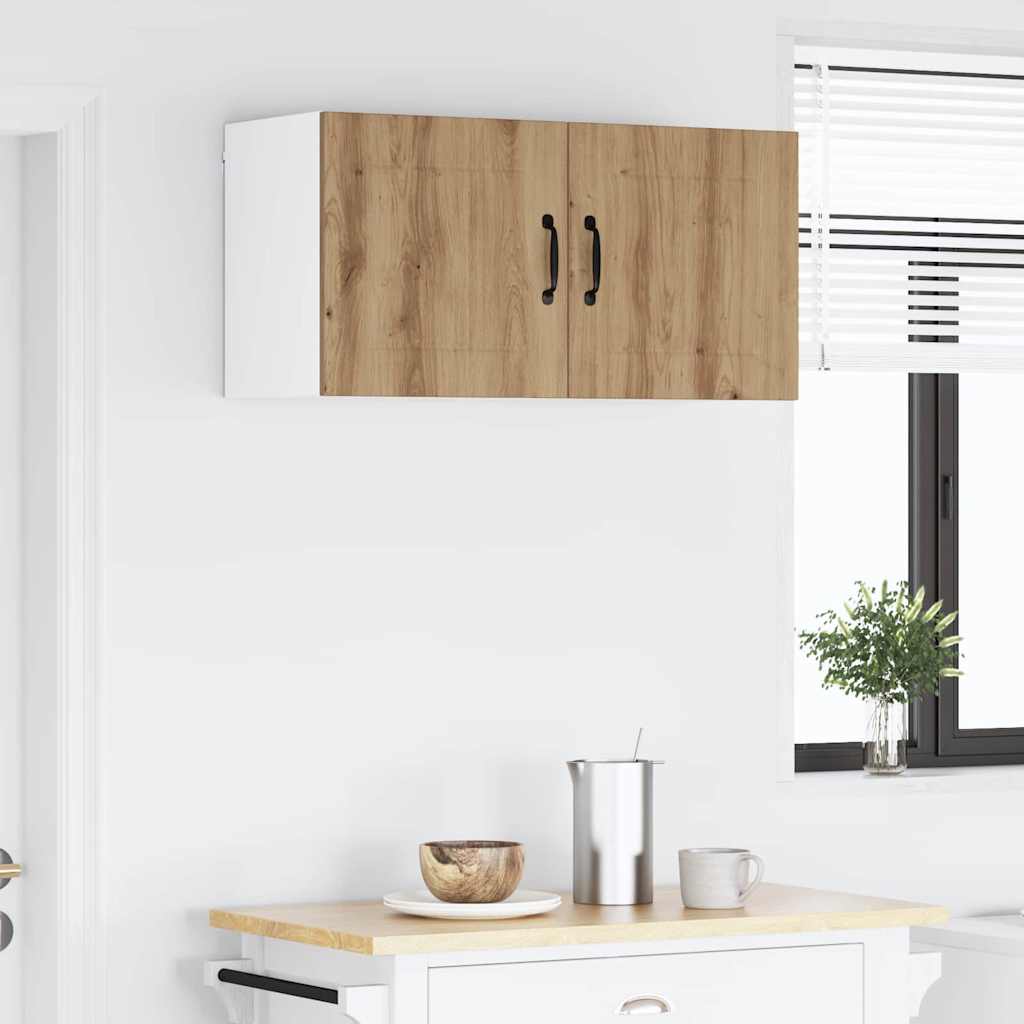 Veggskap LUCCA Artisan eik 40 x 31 x 40 cm Konstruert tre