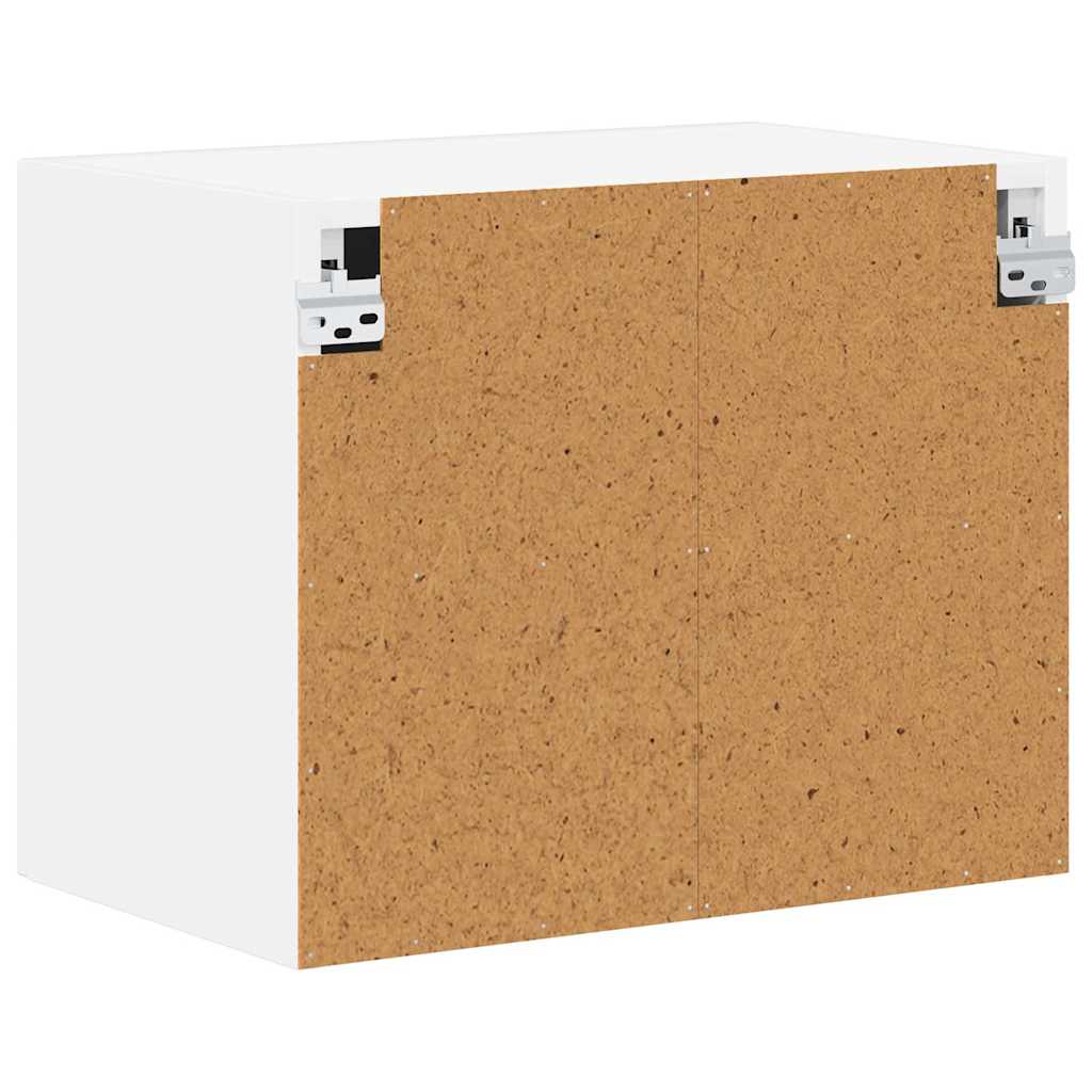 Veggskap LUCCA Høgglans hvit 50 x 31 x 40 cm Konstruert tre