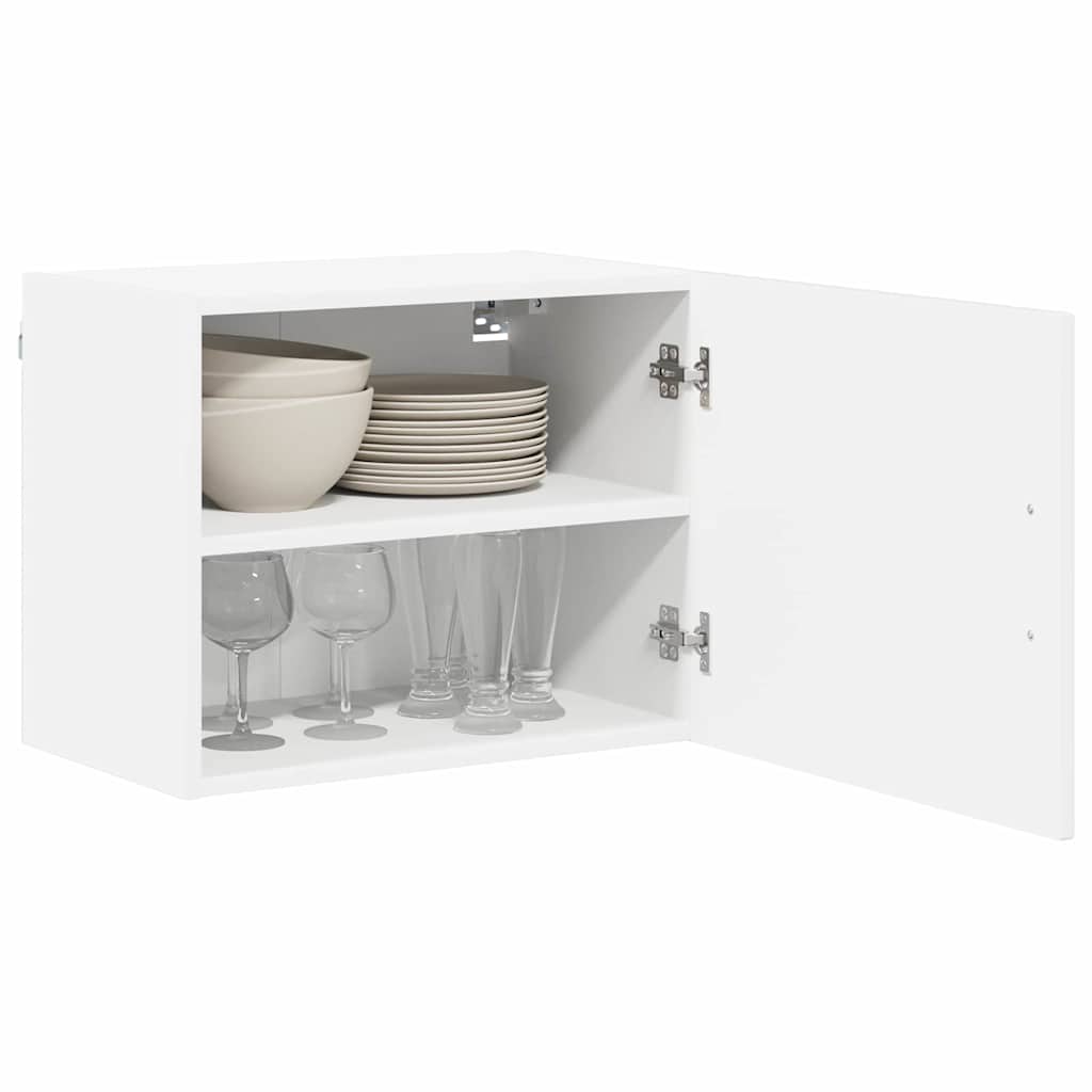 Veggskap LUCCA Høgglans hvit 50 x 31 x 40 cm Konstruert tre