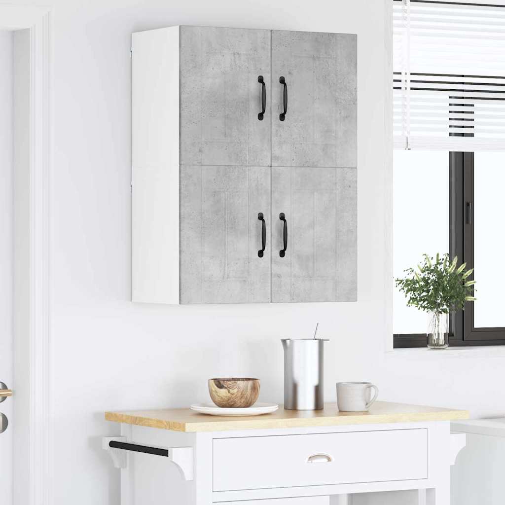 Veggskap LUCCA Betonggrå 60 x 31 x 40 cm Konstruert tre