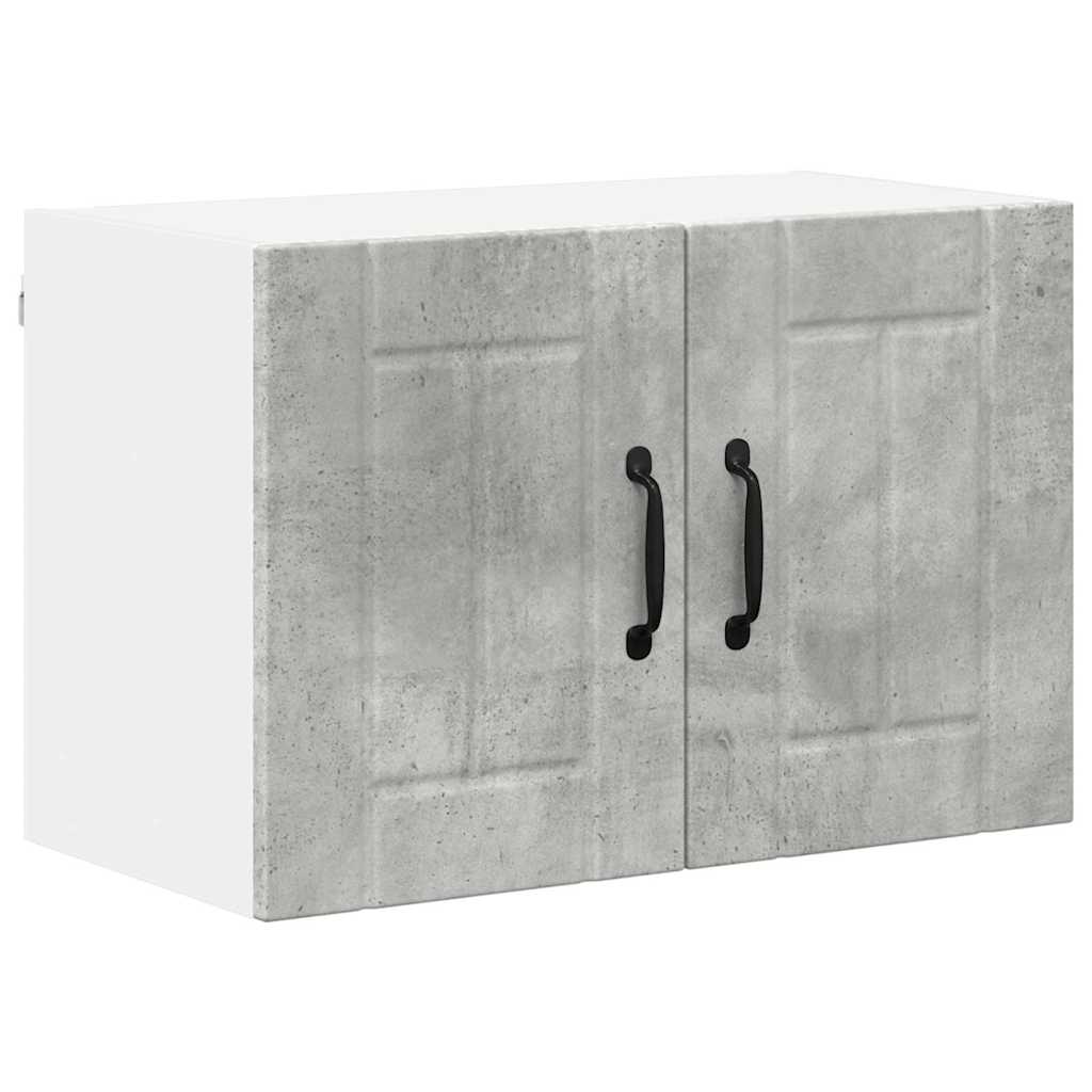 Veggskap LUCCA Betonggrå 60 x 31 x 40 cm Konstruert tre