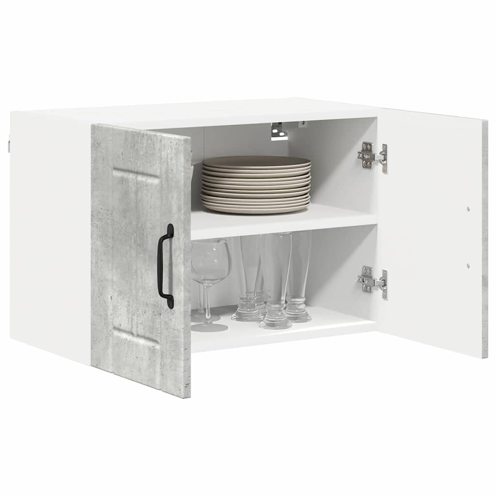 Veggskap LUCCA Betonggrå 60 x 31 x 40 cm Konstruert tre