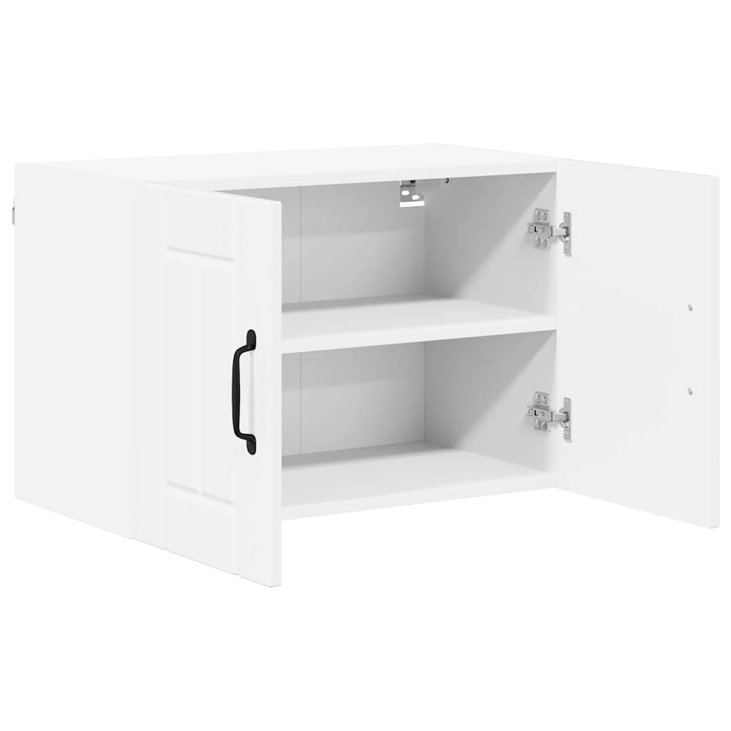 Veggskap LUCCA Høgglans hvit 60 x 31 x 40 cm Konstruert tre