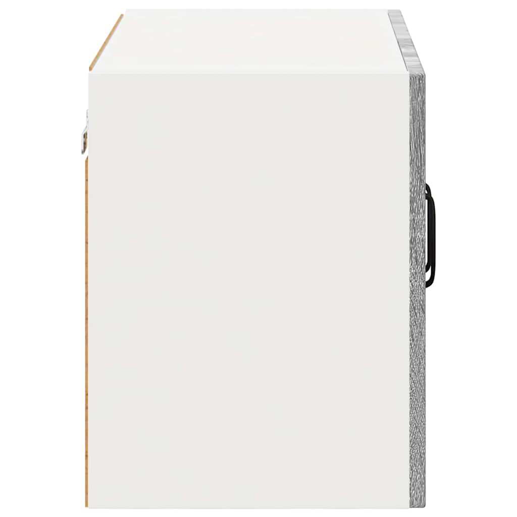 Veggskap LUCCA 2 pcs Grå sonoma 60 x 31 x 40 cm Konstruert tre