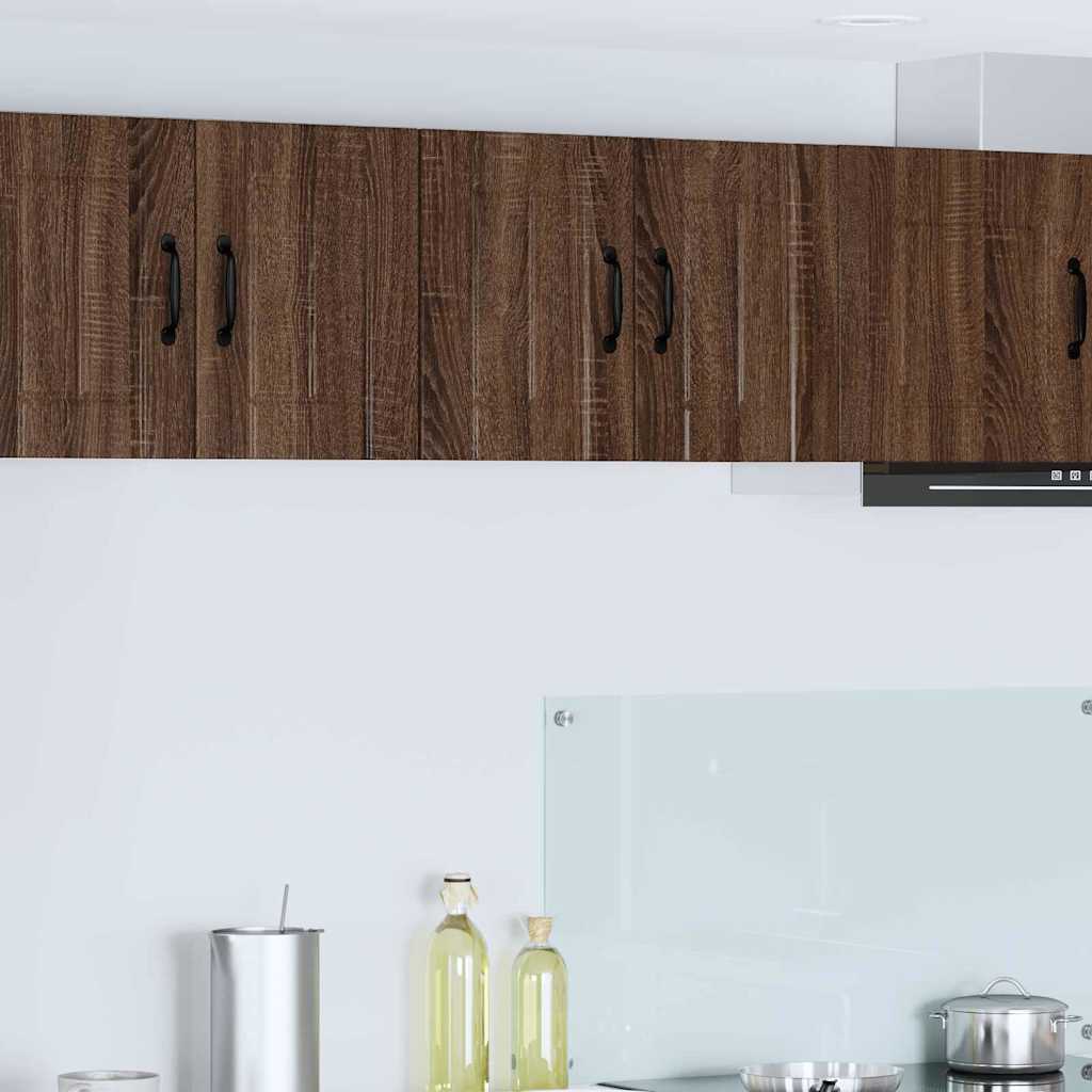 Veggskap LUCCA Brun eik 60 x 31 x 40 cm Konstruert tre