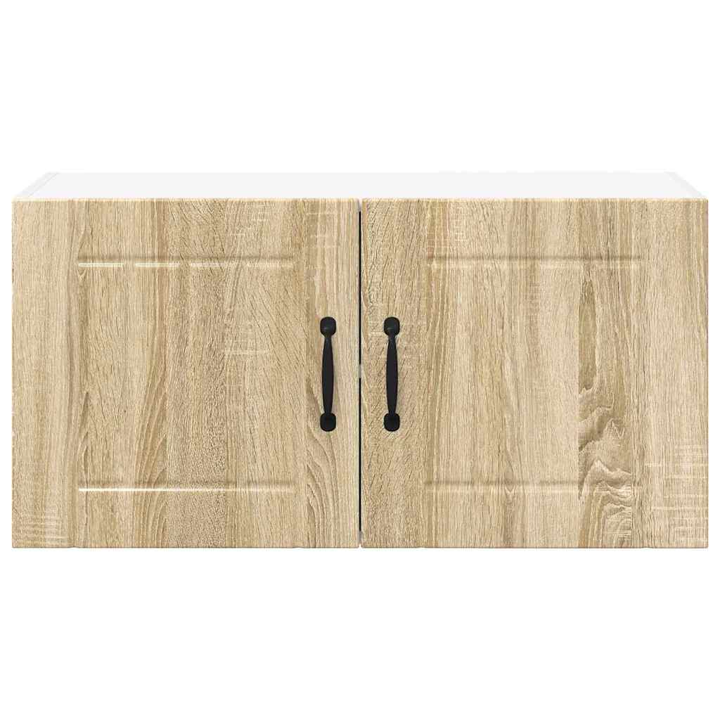 Veggskap LUCCA Sonoma eik 80 x 31 x 40 cm Konstruert tre