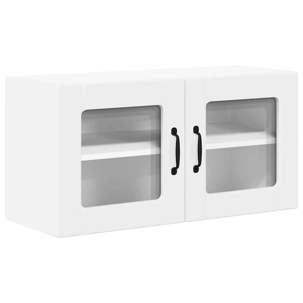 Vegghylle LUCCA Hvit 80 x 31 x 40 cm Konstruert tre