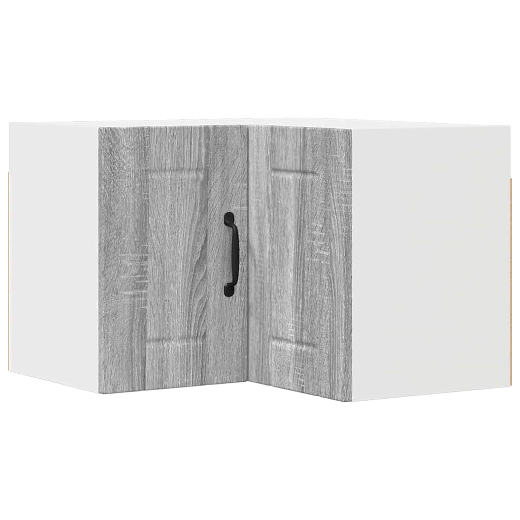 Vegghjørneskap LUCCA Grå sonoma 57 x 57 x 40 cm Konstruert tre