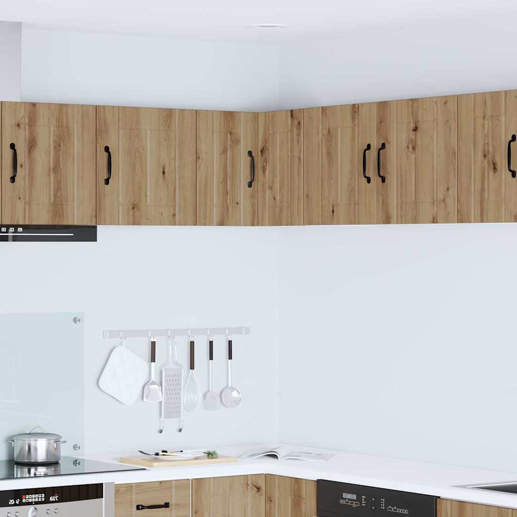 Vegghjørneskap LUCCA Artisan eik 57 x 57 x 40 cm Konstruert tre