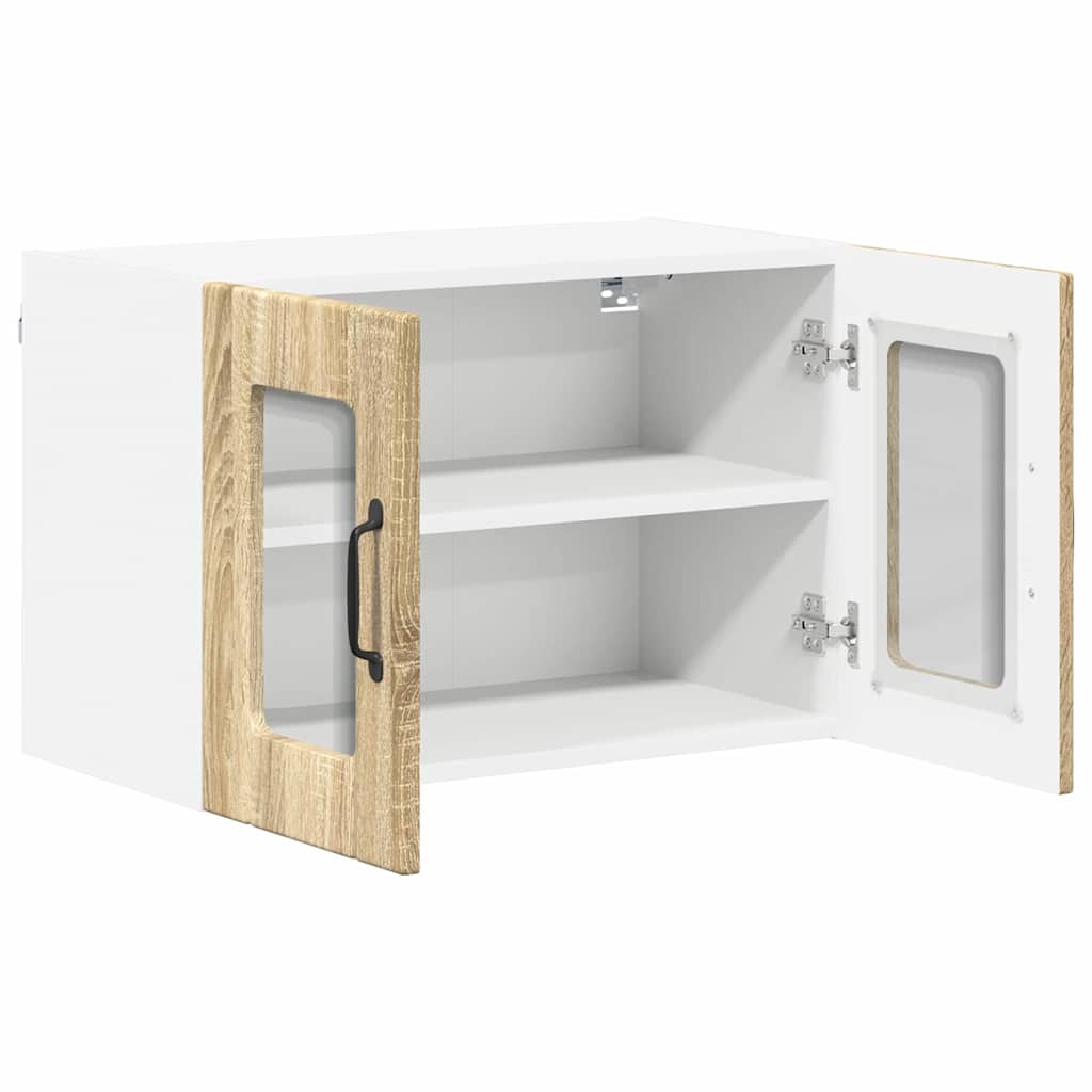 Vegghylle LUCCA Sonoma eik 60 x 31 x 40 cm Konstruert tre