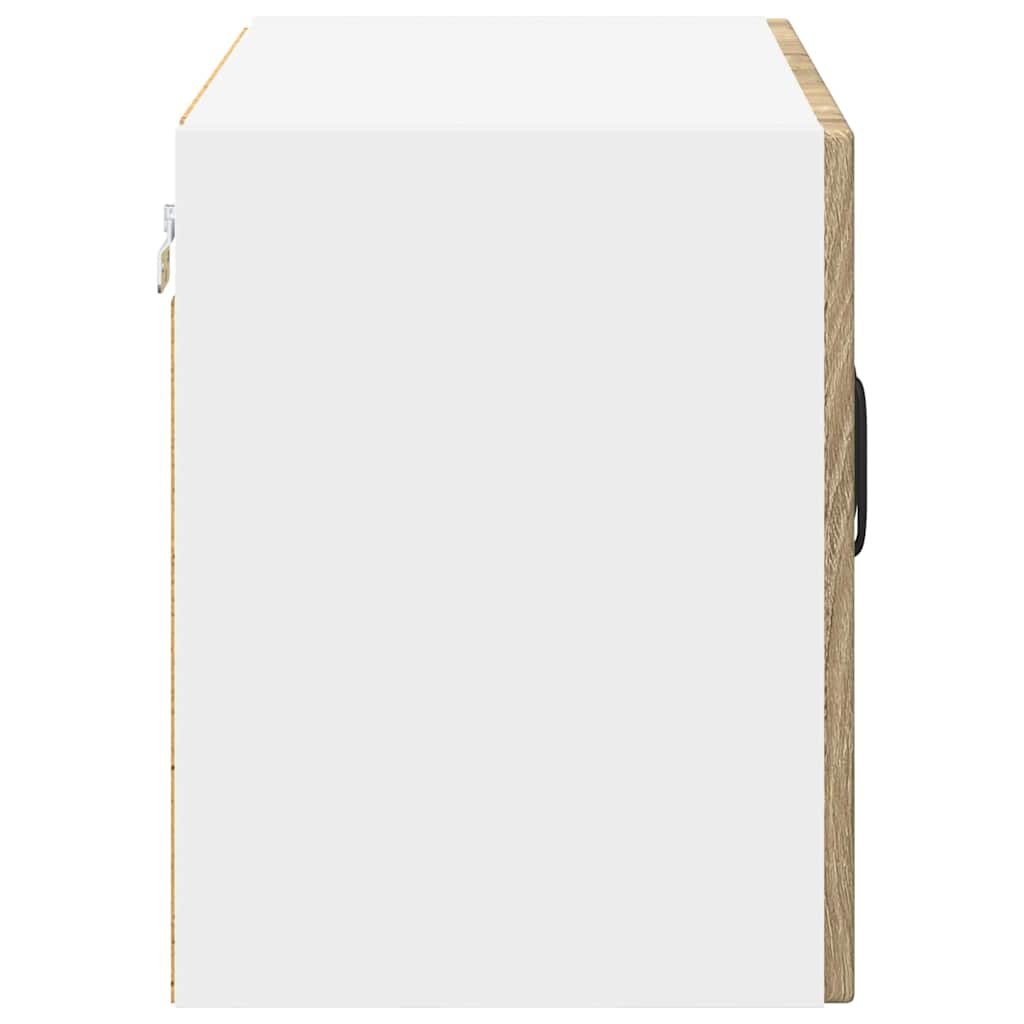 Vegghylle LUCCA Sonoma eik 60 x 31 x 40 cm Konstruert tre